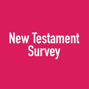 New Testament Survey HI-329 (9 CUs)